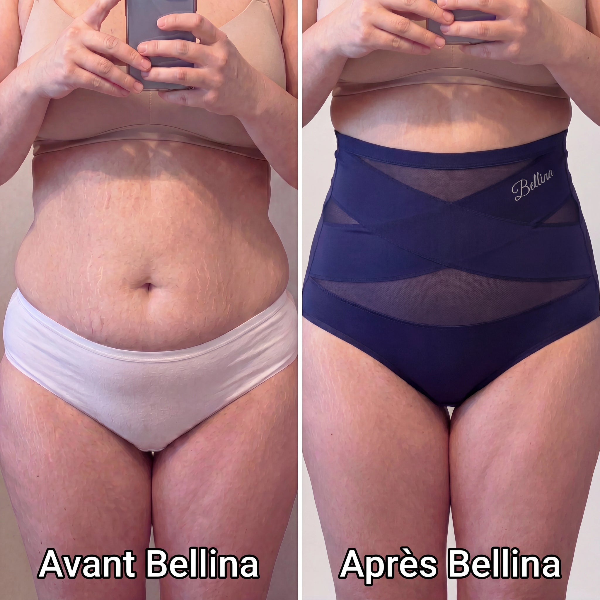 Culotte Gainante Taille Haute - Maintien du Ventre
